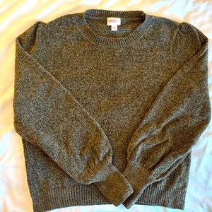 LuLaRoe Size Medium Piper Sweater - Green flecked